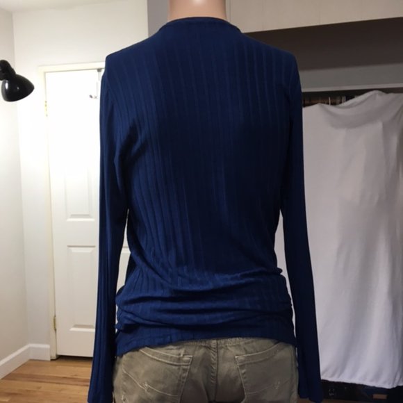 EUC - Claiborne, Men, Crewneck Sweater, Long Sleeve, Blue, size M - Picture 5 of 14